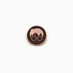 Harry Potter Glasses Copper Pin