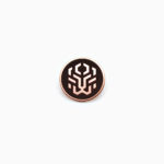 Porrada Fitness Lion Head Copper Pin