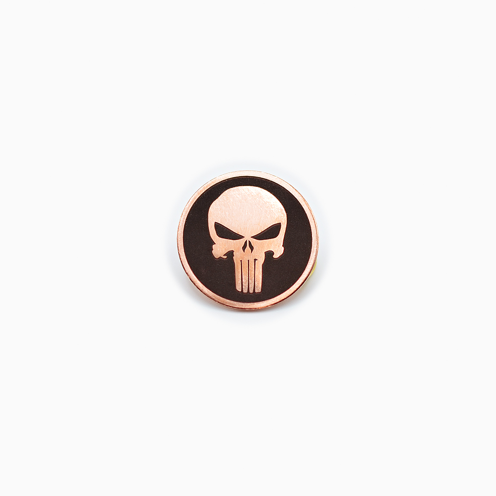 The Punisher Copper Pin