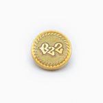 B22 Buzzsaw 38mm EDC Token Brass